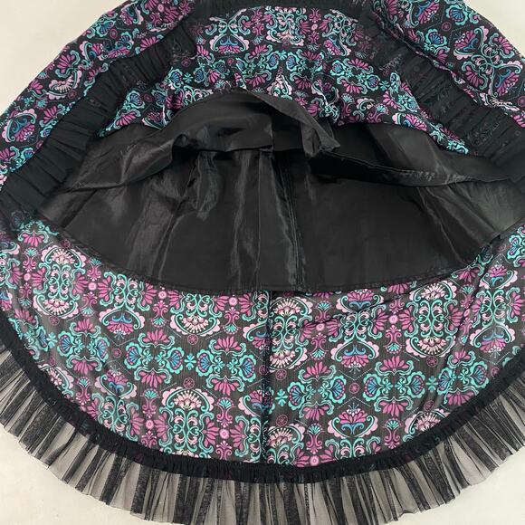 Disney Descendants 2 Asymmetrical Ruffle Skirt Sz XS - Picture 5 of 5